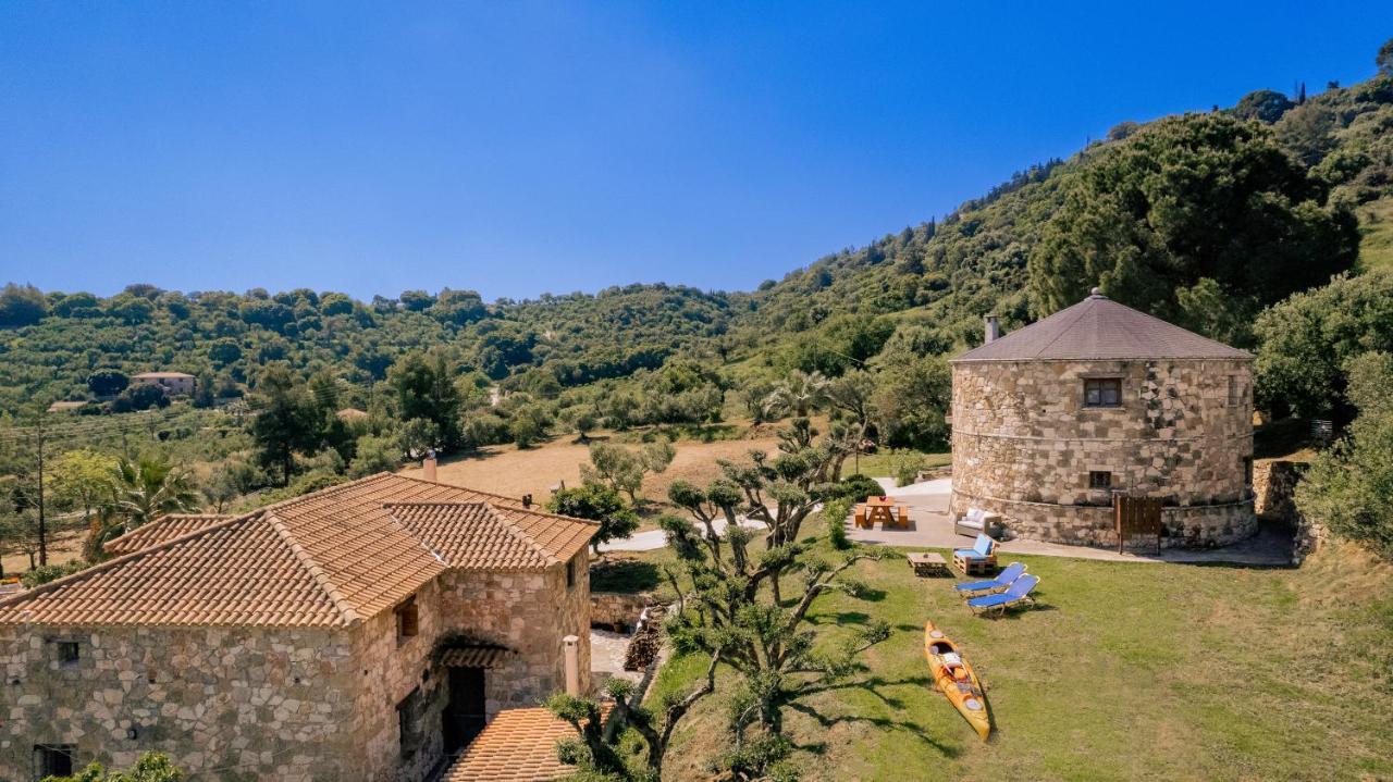 Gerakomylos Stone House Vasilikí エクステリア 写真
