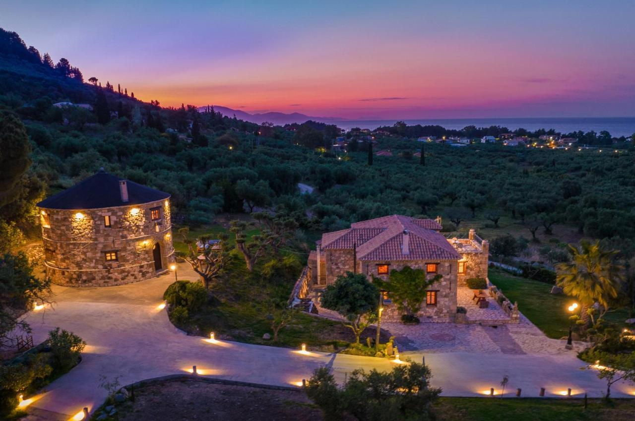 Gerakomylos Stone House Vasilikí エクステリア 写真